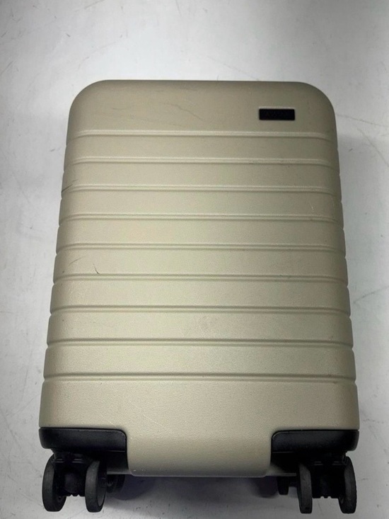Away Handbags - Away Carry-On Suitcase in Salt White with Black Trim